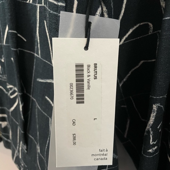 Eve Gravel black and white pattern light jacket - Picture 4 of 4